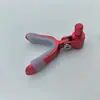 Soporte de cabeza plegable de aleación de aluminio, almacenamiento conveniente, diadema de bocina, polea, soporte de cabeza para caña de pescar, cabeza frontal competitiva para colgar
