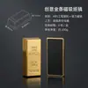 Imanes para Refrigerador de Ladrillo de Oro, Ladrillo de Oro Simulado y Barra de Oro Magnéticos para Mensajes en Refrigerador, Pegatinas para Pizarra Blanca