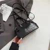 Bolso Plegable de Moda Simple de Alto Estilo para Mujer, Nuevo para la Primavera 2026, Bolso Cruzado Coreano de Nicho para el Trabajo
