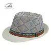Sombreros de Paja Estilo Europeo y Americano para Hombres, Sombreros de Sol de Verano, Sombreros Jazz, Pequeños Sombreros Retro Británicos, Sombreros de Playa para Mujeres