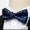 Pajarita para Hombre para Negocios, Boda, Fiesta, Ropa de Noche, Pajarita de Poliéster Jacquard y Seda, Pajarita Formal de Alta Gama Retro