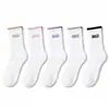 Calcetines Blancos de Doble Puño a Media Pantorrilla para Mujer, Calcetines Blancos Clásicos de Algodón para Otoño e Invierno, Casuales y Versátiles, Esenciales para el Inicio de Clases en Estilo Universitario