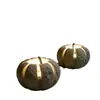 Lámpara de césped impermeable estilo japonés de cuenco de piedra de resina de fibra de vidrio, lámpara exterior de jardín de paisaje seco, lámpara de paisaje de luz suave de jardín