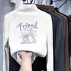 Camiseta base para niña con cuello alto y forro polar, nuevo estilo otoño/invierno 2026, camiseta interior de manga larga, top con forro polar para niños de talla mediana y grande