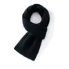 Bufanda de Cachemira Nueva de Otoño e Invierno para Mujer, Bufanda Pequeña Versátil Gruesa de Punto Cruzado, Bufanda Cálida para el Cuello