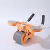 Dispositivo Multifuncional Doméstico para Abdominais Suporte de Cotovelo Roda Abdominal Suporte Plano Roda Abdominal com Retorno Equipamento de Fitness Masculino