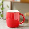 Copo de cerâmica para beber criativo barril de vinho Copo caneca tambor copo de barriga grande atacado