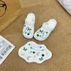 Accesorios DIY para Zapatos Crocs: Cadena de Mariposa Estilo Chanel, Hebilla Decorativa de Sirena, Hebilla Desmontable para Zapato