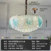 Araña de sala de estar de lujo ligero estilo francés, luz para dormitorio principal y comedor, araña de pasillo modelo nuevo de alta gama, luz de cristal elegante para hotel y club