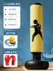 Saco de Boxeo Inflable para Niños, Columna de Boxeo de Pie para Uso en Casa, Objetivo de Kickboxing para Niños, Dispositivo de Entrenamiento de Saco de Arena