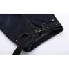 Jeans Lavados Vintage Americanos Viejos Micro-La Elásticos 2025 Primavera y Otoño Nuevo Diseño de Nicho Pantalones de Mopa