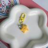 Chapéu Fofo Estrela Amarelo Leite Chaveiro de Estrela Menina Macio Fofo ins Pingente de Estrela de Cinco Pontas para Presente de Namorada
