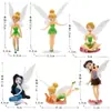 6 Hada de las Flores Buscando a Nemo Rocalla de Jardín Adornos de Paisaje Micro Adornos DIY Dibujos Animados Decorativos
