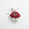 Estilo Floresta Gato Urso Retro Boneca Fofa Bordado Pônei Artesanal Estilo Artístico Enfeites Decorativos Acessórios