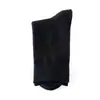 Meias Meias Masculinas de Comprimento Médio Outono e Inverno Cor Sólida Antibacterianas Absorventes de Suor Desodorantes Meias de Outono Meias Masculinas Pretas