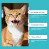 Polvo de Limpieza Oral Kriath para Mascotas - Limpieza suave y cuidado para el mal aliento oral de mascotas, polvo dental refrescante y limpiador