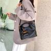 Bolsa Vintage de Nicho para Mulheres 2026 Novo Modelo de Luxo para o Dia a Dia Grande Capacidade Ombro Transversal Bolsa Mãe-Filha