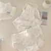 Algodão Puro Antibacteriano 5A no Fundilho Estilo Fofo e Doce Cobre o Quadril Roupa Íntima de Algodão para Bebê Calcinhas Femininas Novas 2025
