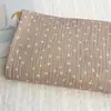 Tejido de gasa de doble capa de algodón para bebé con estampado floral pequeño estilo coreano, tejido crepé, material para pijamas infantiles, mantita de arrullo
