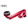 Adaptador de aleación de aluminio para cámara deportiva Soporte de extensión para ciclocomputador Base de soporte para colgar luz de bicicleta
