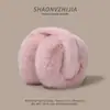 Orejeras de Peluche Plegables para Hombres y Mujeres, Calentadores de Orejas de Invierno de Moda, Orejeras, Orejeras Plegables Antihielo para Estudiantes