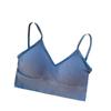 Tubo Transparente de Hilo Continuo Una Pieza Hermoso Espalda Cruzada Tops Tubulares Deportivos Ropa Exterior Tirantes Cruzados Lencería Sexy Mujer