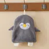 Toalla de mano suave absorbente linda caricatura toalla colgante secado rápido para secar manos tipo colgante baño toalla de mano cocina