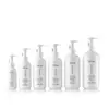Yichuang Stock Listo Nuevo Belleza Médica Blanco PET 100-500ml Botella de Plástico para Champú, Acondicionador, Gel de Ducha Paquete Hospitalario