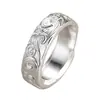 Yuhong 2024 Nuevo Estilo Anillo Xiangyun de Moda Ins Nicho Elegante Moda Anillo Retro Antiguo Anillo Ziqidonglai