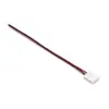Conector Monocromático Sem Solda Fio de Ponta Única Sub 5050 3528 2835 Linha de Conexão para Fita de LED