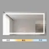 Espejo de baño inteligente LED táctil, espejo sin marco antivaho de alta definición, montado en la pared para baño, proyecto de hotel, espejo de tocador y maquillaje