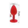 Coração Pequeno, Médio e Grande de Silicone Preto para Masturbação e Compras para Usar Brinquedo Masculino Destacável com Cauda Removível