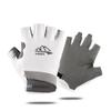 Guantes de Protección Solar para Hombre, Antideslizantes, Delgados, Ciclismo, Ciclismo de Verano, Anti-UV, Sin Dedos, Pantalla Táctil, Seda de Hielo Transpirable
