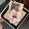Otoño e Invierno Estrella Lindo Botón Miffy Conejo Peludo Dulce Pasador Niña Pasador de Pelo de Felpa Flequillo BB Accesorios para el Cabello