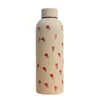 Taza de Agua Térmica de Acero Inoxidable de Doble Capa con Boca Pequeña Transfronteriza, de Aspecto Elegante y Estilosa, Taza Térmica con Pintura de Arena para Deportes al Aire Libre, Taza de Agua Personalizable