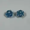 Dados Digitales de Puntos de 20 Caras, Color Sólido Transparente, Patrón Perlado Rosa Cebolla, Dado de 20 Caras, Dados Multilado para Juegos de Mesa