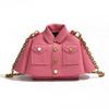 Bolsa Decorativa Criativa Distinta para Roupas Infantis Nova Bolsa Transversal da Moda para Meninos e Meninas Elegante Mini Bolsa de Ombro Infantil