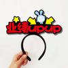 Horquilla/Diadema del Año del Caballo 2026, Diadema de Buena Suerte del Año del Caballo, Linda Diadema/Tocado de Fieltro Navideño DIY