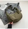 Bolsa de Lona de Gran Capacidad para Mujer 2026 Estilo Nuevo Bolso de Hombro Simple Versátil Bolso Cruzado de Moda Bolsa de Bollo para Estudiante