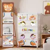 Gabinete de Almacenamiento para Estudiantes de Dibujos Animados Transfronterizo Gabinete de Almacenamiento de Plástico con Cajones para Juguetes, Documentos y Artículos Varios Caja de Almacenamiento para Ropa de Bebé