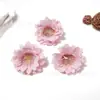 Flor de Ciruelo Simulada de 5.5 cm Cabezal DIY Corona Accesorios de Tela Accesorios para el Cabello Accesorios para Ropa Props de Fotografía Flor Decoración del Hogar
