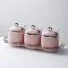 Tarros de Cerámica para Condimentos Seleccionados Cuidadosamente, Cajas de Condimentos Comerciales, Frascos para Especias, Saleros, Juegos de Cajas para Condimentos, Suministros de Cocina y Souvenirs