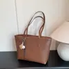Bolsa Simples de Grande Capacidade Nova Tendência Moda Primavera 2026 Bolsa de Ombro para Mulheres Bolsa de Mão Estilosa de Grande Capacidade Bolsa Tote