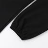 Estilo Japonês Pesado Waffle Fleece-Lined Sweatshirt Calças Masculinas e Femininas Casual Calças Esportivas All-Match Cintura Elástica Preto Na Moda