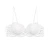 Ropa Interior Push-up Estilo Francés de Encaje Media Copa Aro de Acero Suave Sujetador de Algodón Delgado Pecho Grande Pequeño 0897 Sujetador Sexy