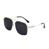 P29053 gafas de sol polarizadas TAC para hombre con tintineo gafas nuevas de metal de doble puente gafas de sol para conducir moda