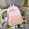 Mochila de Edición Limitada de Verano Verde Lima para Niñas, Llena de Energía, Perfecta para Estudiantes que Salen o Van a Clase