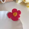 Pinzas para el Cabello Bordadas con Flores para Niñas Nuevas de Alta Gama Pinzas BB para Flequillo Lateral para Niñas y Bebés Lindos Accesorios para el Cabello