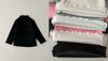 Nova Camiseta de Meia Gola Lisa de Manga Longa para Meninas Outono Estilo Coreano Versátil Slim Algodão Camiseta Básica Top