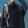 Chaqueta Guapa de Color Contrastante Plagiant para Mujer Nueva Moda Primavera y Otoño 2025 Chaqueta Casual Versátil Moda Marca de Moda Estilo Hong Kong Holgada Chaqueta de Carga